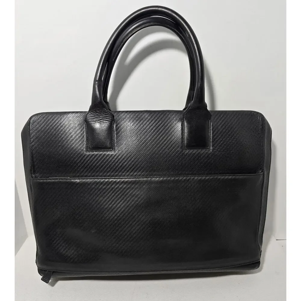 Alfred Dunhill Textured Leather Briefcase Document Case Made in Spain